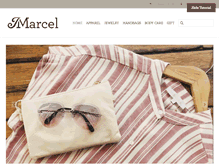 Tablet Screenshot of jmarcel.com